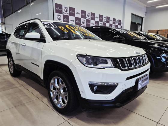 JEEP COMPASS 2.0 16V FLEX LONGITUDE AUTOMÁTICO